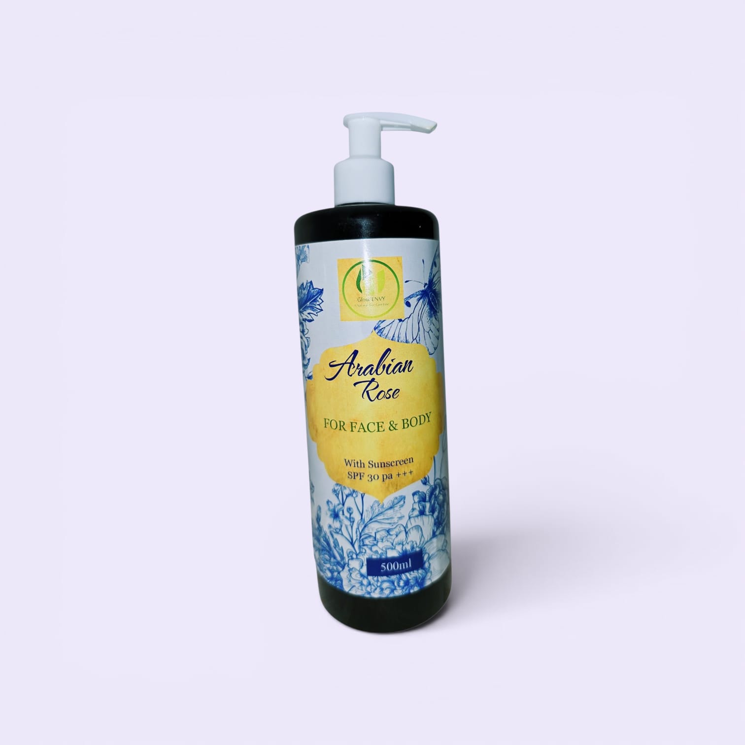 Glow Envy Arabian Rose Face and Body Cream 500ml SPF 50